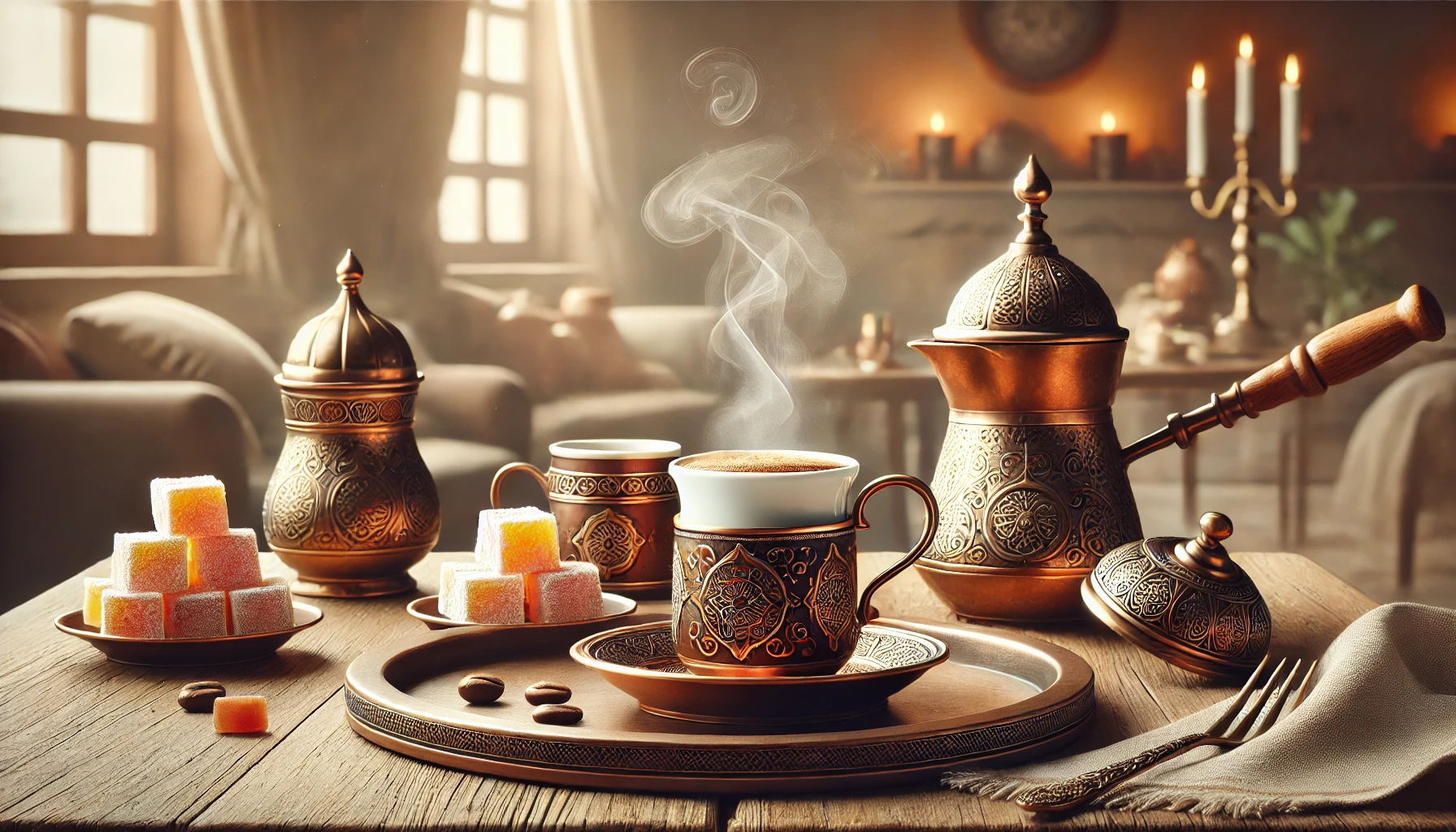 Turkish Coffee. Part 1. A Sip of Tradition, A Taste of Connection